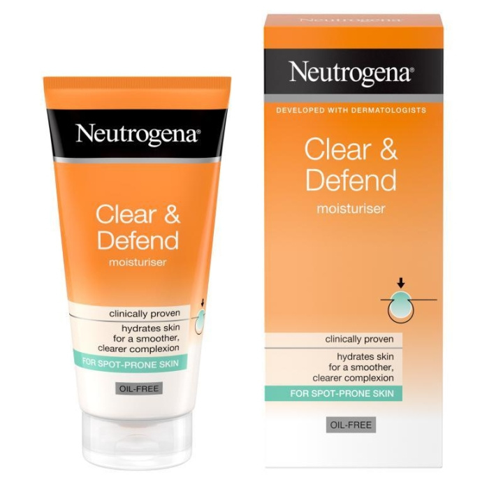 Neutrogena Clear & Defend Moisturiser 50 ml i gruppen HELSE OG SKJØNNHET / Hudpleie / Ansikt / Rengjøring hos TP E-commerce Nordic AB (C22600)