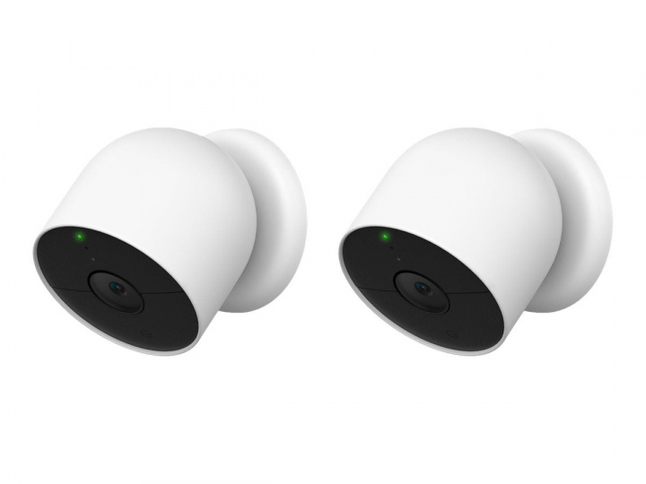 Google Nest Cam 2PK (outdoor or indoor, battery) i gruppen HJEM, HUS OG HAGE / Smarthus / Smarthussystemer hos TP E-commerce Nordic AB (C22697)