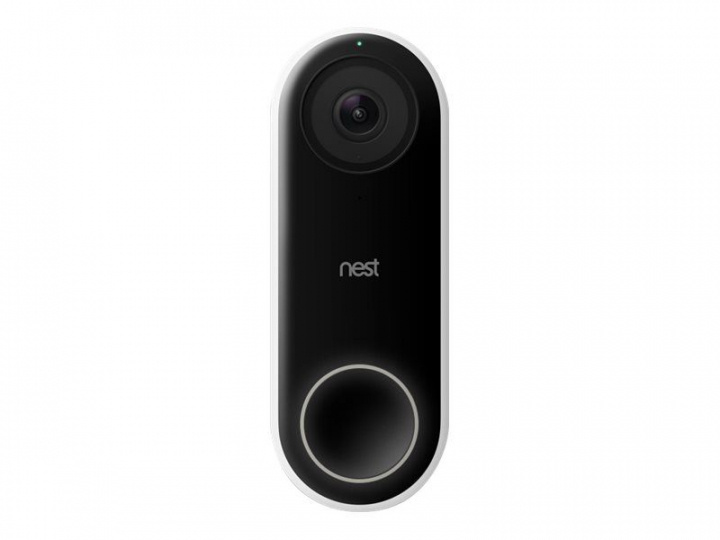 Google Nest Hello videodørklokke - svart/hvit i gruppen HJEM, HUS OG HAGE / Smarthus / Dørklokker hos TP E-commerce Nordic AB (C22703)