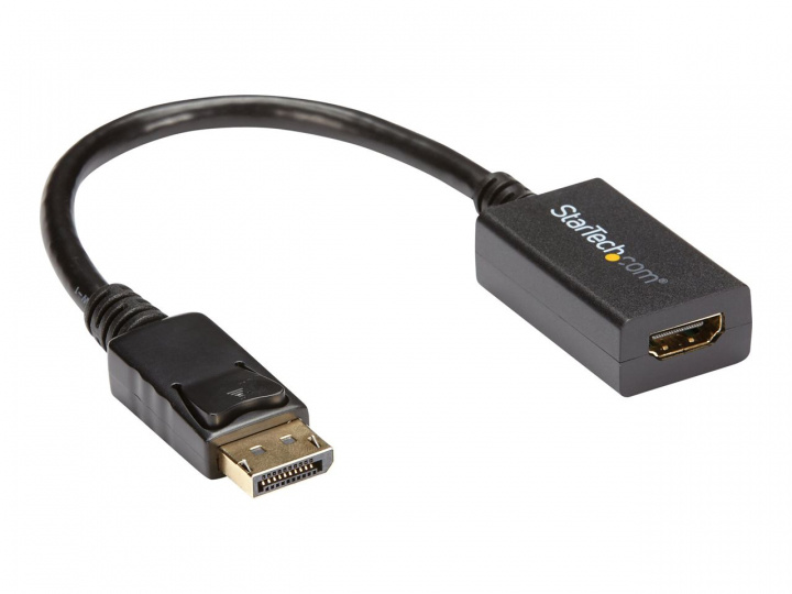 StarTech DISPLAYPORT TO HDMI VIDEO i gruppen Datautstyr / Kabler og adaptere / DisplayPort / Adaptere hos TP E-commerce Nordic AB (C22735)