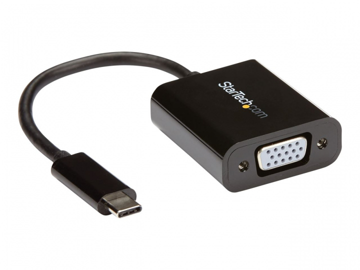 StarTech USB TYPE C TO VGA ADAPTER i gruppen Datautstyr / Bærbare datamaskiner og tilbehør / Dokkingstasjoner hos TP E-commerce Nordic AB (C22748)