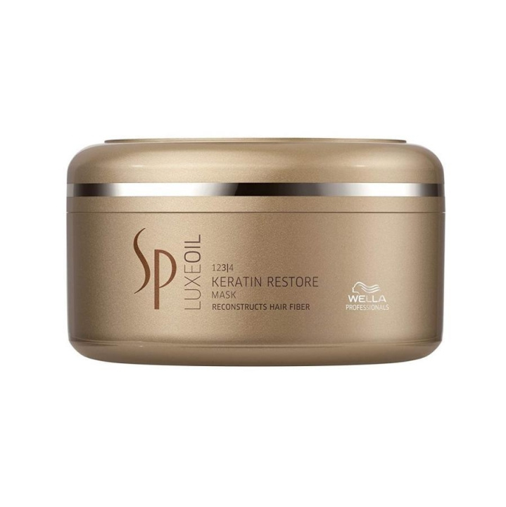 WELLA SP LuxeOil Keratin Restore Mask 150 ml i gruppen HELSE OG SKJØNNHET / Hår & styling / Hårpleie / Hårmaske hos TP E-commerce Nordic AB (C22865)