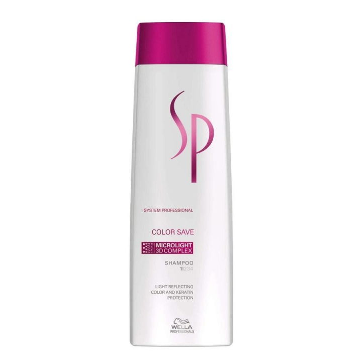 WELLA SP Colour Save Shampoo 250 ml i gruppen HELSE OG SKJØNNHET / Hår & styling / Hårpleie / Sjampo hos TP E-commerce Nordic AB (C22883)
