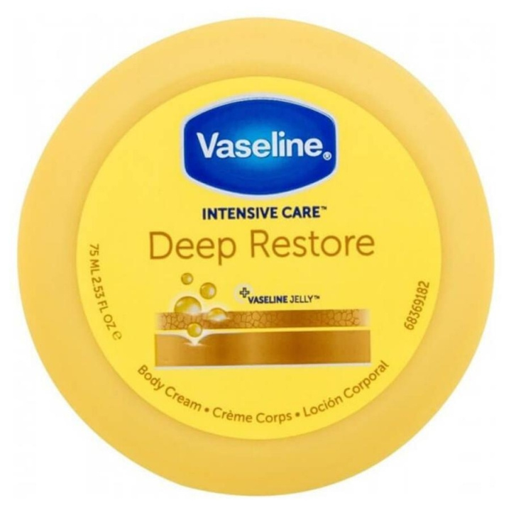 Vaseline Intensive Care Deep Restore Body Cream 75ml i gruppen HELSE OG SKJØNNHET / Hudpleie / Kroppspleie / Body lotion hos TP E-commerce Nordic AB (C22950)