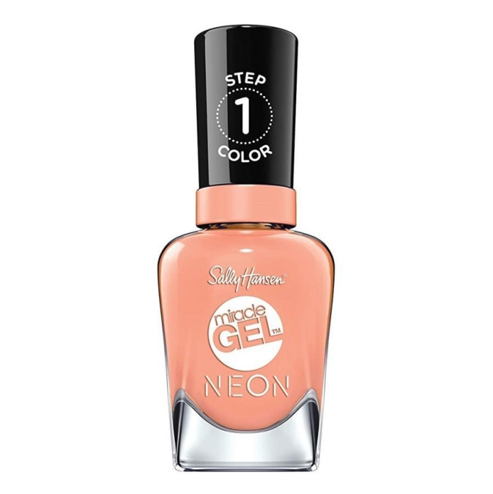 Sally Hansen Miracle Gel #051 Peach Please i gruppen HELSE OG SKJØNNHET / Manikyr/pedikyr / Neglelakk hos TP E-commerce Nordic AB (C22975)