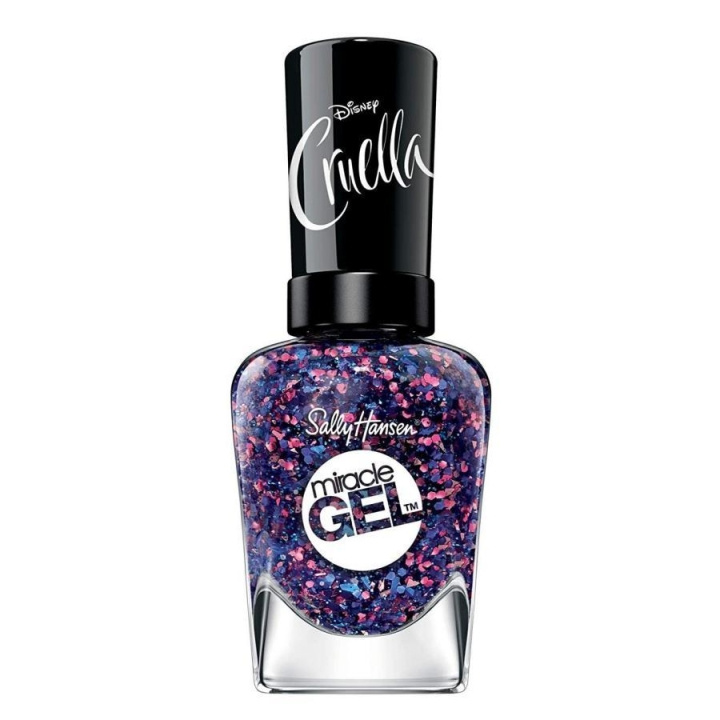 Sally Hansen Miracle Gel Nail Polish Cruella 865 i gruppen HELSE OG SKJØNNHET / Manikyr/pedikyr / Neglelakk hos TP E-commerce Nordic AB (C22977)