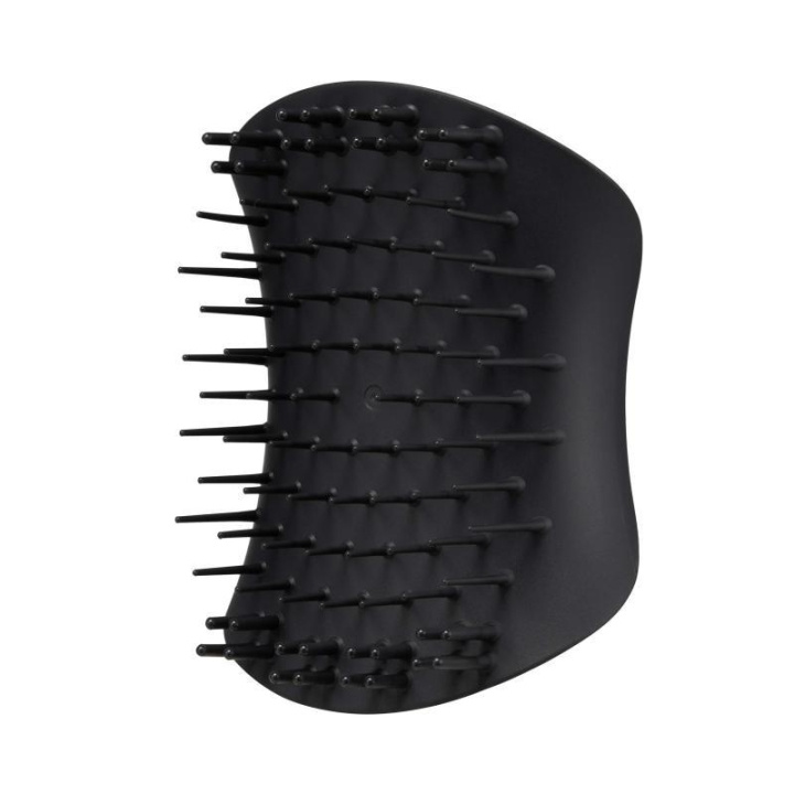 Tangle Teezer Hodebunnspeeling og massasjeapparat Onyx Black i gruppen HELSE OG SKJØNNHET / Hår & styling / Hårbørster hos TP E-commerce Nordic AB (C23033)