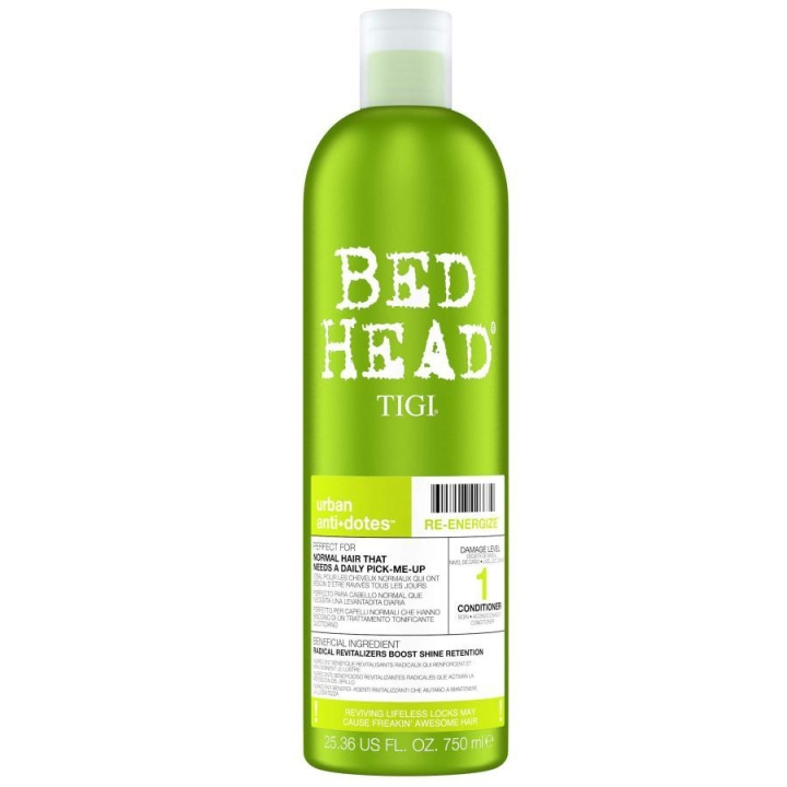 TIGI Bed Head Re-energize Conditioner 1 750ml i gruppen HELSE OG SKJØNNHET / Hår & styling / Hårpleie / Balsam hos TP E-commerce Nordic AB (C23043)