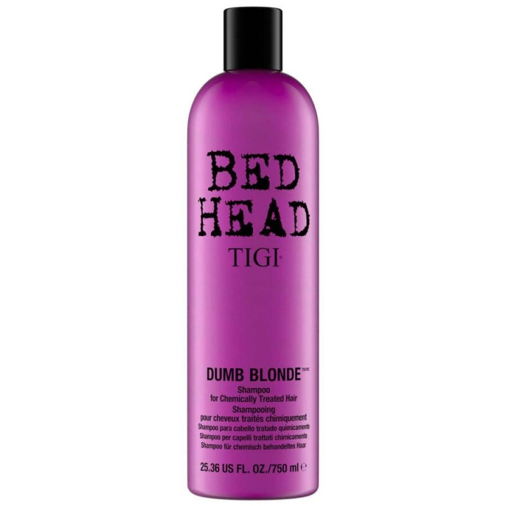 TIGI Bed Head Dumb Blonde Shampoo 750 ml i gruppen HELSE OG SKJØNNHET / Hår & styling / Hårpleie / Sjampo hos TP E-commerce Nordic AB (C23048)