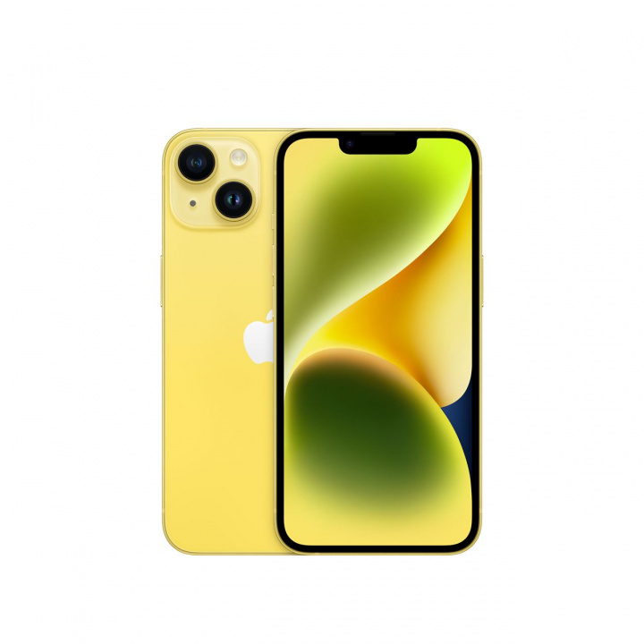 Apple iPhone 14 5G 128 GB Gul i gruppen SMARTTELEFON & NETTBRETT / Mobiltelefoner & smartphones hos TP E-commerce Nordic AB (C23078)