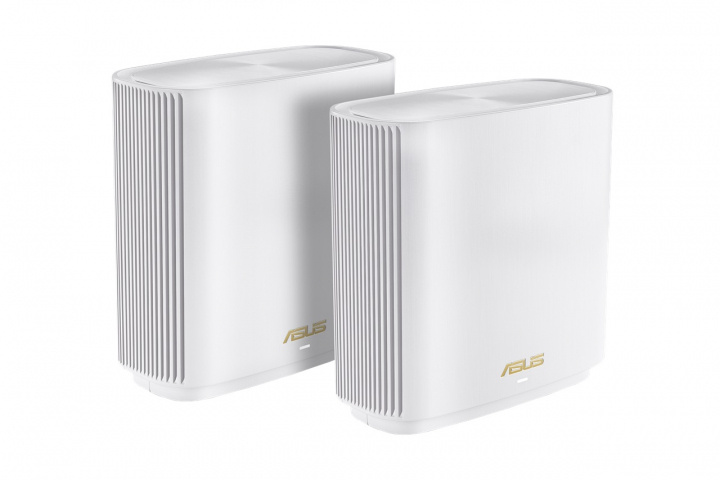 Asus ZenWiFi AX XT8 V2 Mesh 2-pakning hvit i gruppen Datautstyr / Nettverk / Routere hos TP E-commerce Nordic AB (C23109)