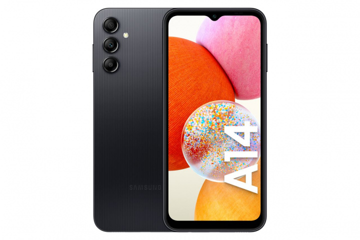 Samsung Galaxy A14 64GB Svart i gruppen SMARTTELEFON & NETTBRETT / Mobiltelefoner & smartphones hos TP E-commerce Nordic AB (C23152)