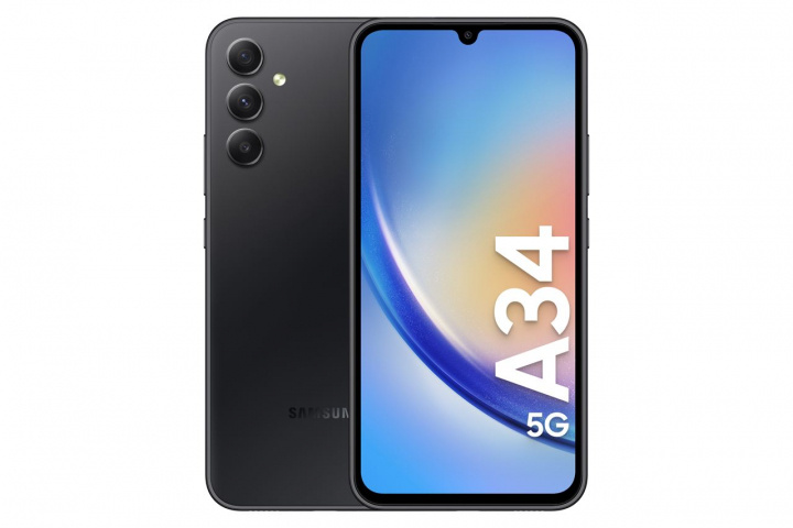 Samsung Galaxy A34 5G 128GB Black i gruppen SMARTTELEFON & NETTBRETT / Mobiltelefoner & smartphones hos TP E-commerce Nordic AB (C23155)