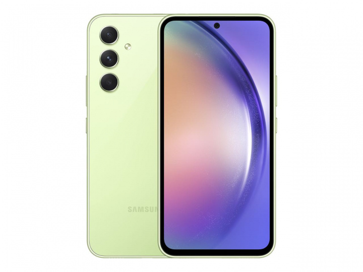 Samsung Galaxy A54 5G 128 GB Lysegrønn i gruppen SMARTTELEFON & NETTBRETT / Mobiltelefoner & smartphones hos TP E-commerce Nordic AB (C23166)