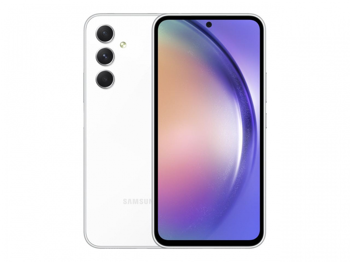 Samsung Galaxy A54 5G 128 GB Hvit i gruppen SMARTTELEFON & NETTBRETT / Mobiltelefoner & smartphones hos TP E-commerce Nordic AB (C23168)