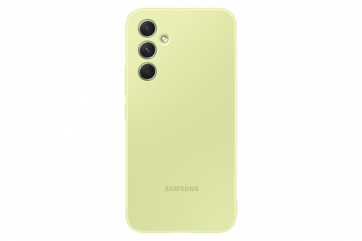 Samsung Silicone Case Lime Galaxy A54 i gruppen SMARTTELEFON & NETTBRETT / Mobilbeskyttelse / Samsung hos TP E-commerce Nordic AB (C23188)