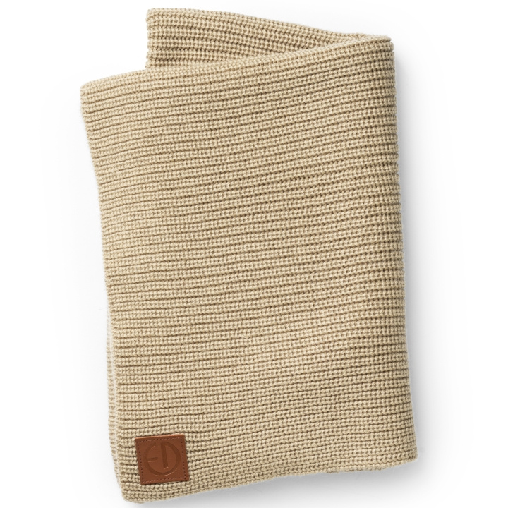 Elodie Details Strikket ullteppe - Pure Khaki i gruppen LEKER, BARN OG BABY / Barnetekstiler / Babytepper hos TP E-commerce Nordic AB (C23261)