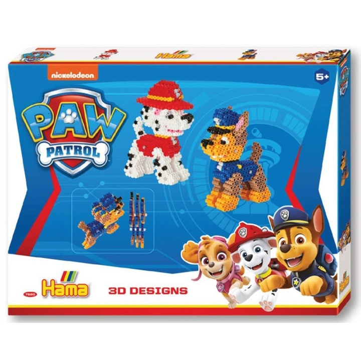 Hama Hama Midi gift box Paw Patrol 3D 4000 pcs i gruppen SPORT, FRITID & HOBBY / Hobby / Perler / Perleplater & Perler hos TP E-commerce Nordic AB (C23283)