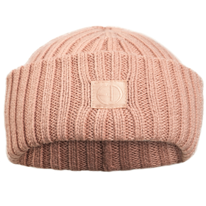 Elodie Details Wool Beanie - Blushing Pink 0-6 månader i gruppen SPORT, FRITID & HOBBY / Tilbehør / Luer og capser hos TP E-commerce Nordic AB (C23313)