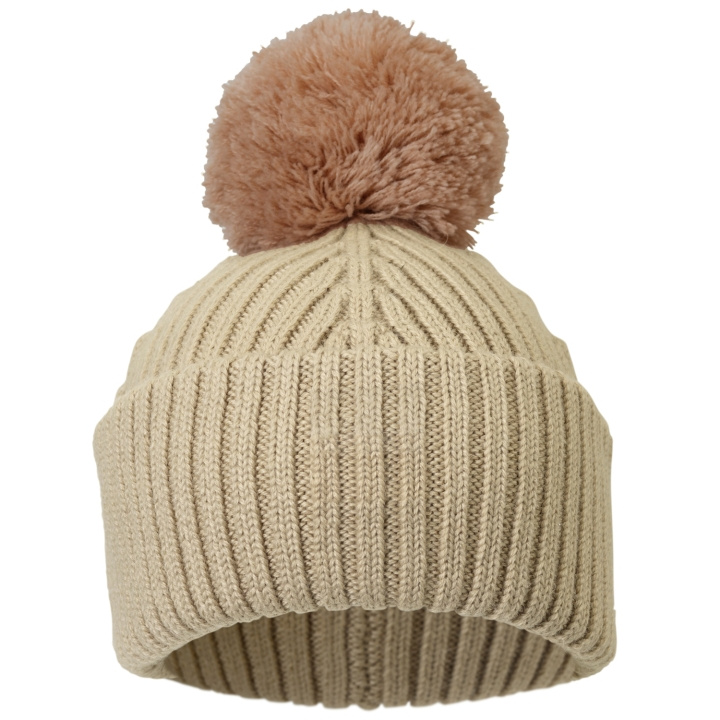 Elodie Details Wool Beanie - Pure Khaki 1-2 år i gruppen SPORT, FRITID & HOBBY / Tilbehør / Luer og capser hos TP E-commerce Nordic AB (C23327)