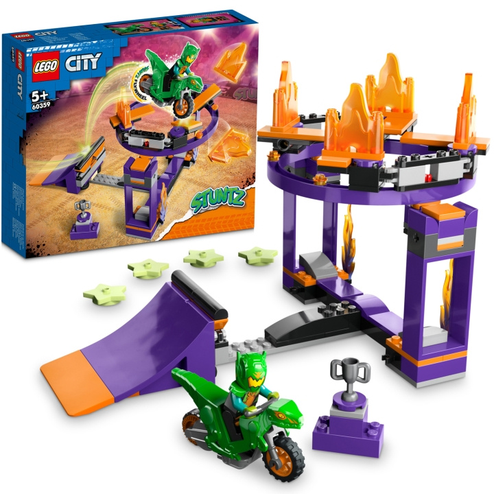 LEGO City Stuntz - Stuntramp Med Basketutmaning i gruppen LEKER, BARN OG BABY / Leker / Byggeleker / Lego hos TP E-commerce Nordic AB (C23361)