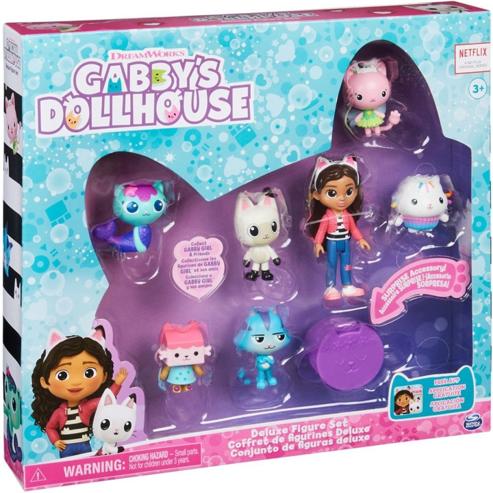 Gabbys Dollhouse Gabby\'s Dollhouse Deluxe Figure Set i gruppen LEKER, BARN OG BABY / Leker / Leksaker hos TP E-commerce Nordic AB (C23372)