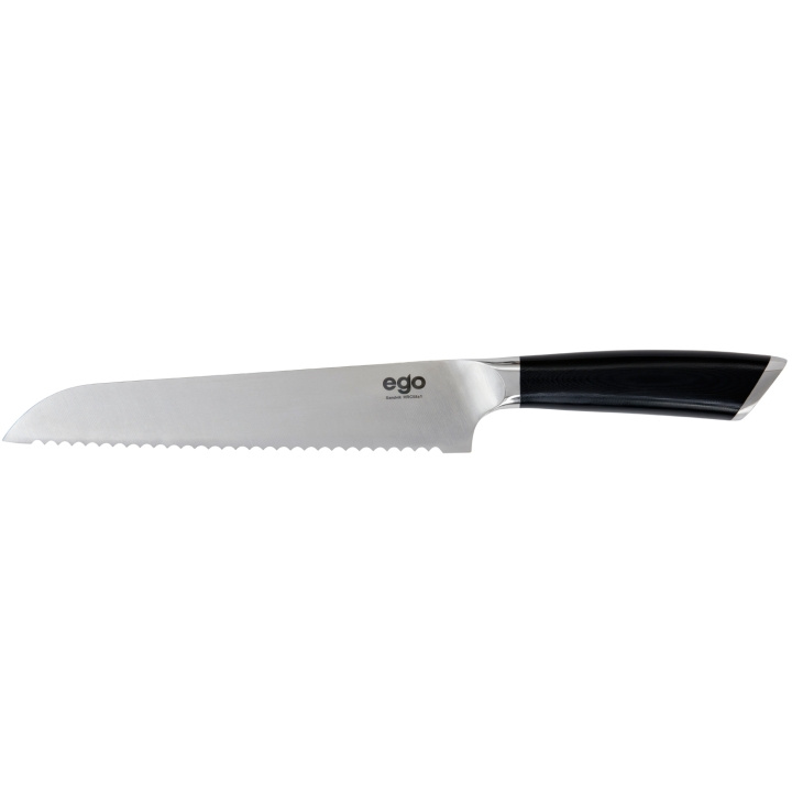 Ego Kjøkkenkniv 20 cm ES20BK Brødkniv i gruppen HJEM, HUS OG HAGE / Kjøkkenutstyr / Kjøkkenkniver og knivslipere hos TP E-commerce Nordic AB (C23398)