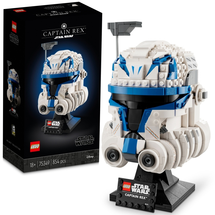 LEGO Star Wars - Captain Rex Helmet V29 75349 i gruppen LEKER, BARN OG BABY / Leker / Byggeleker / Lego hos TP E-commerce Nordic AB (C23408)