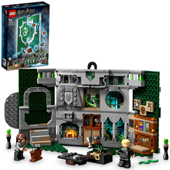 LEGO Slytherin - Elevhemsbanderoll 76410 i gruppen LEKER, BARN OG BABY / Leker / Byggeleker / Lego hos TP E-commerce Nordic AB (C23411)