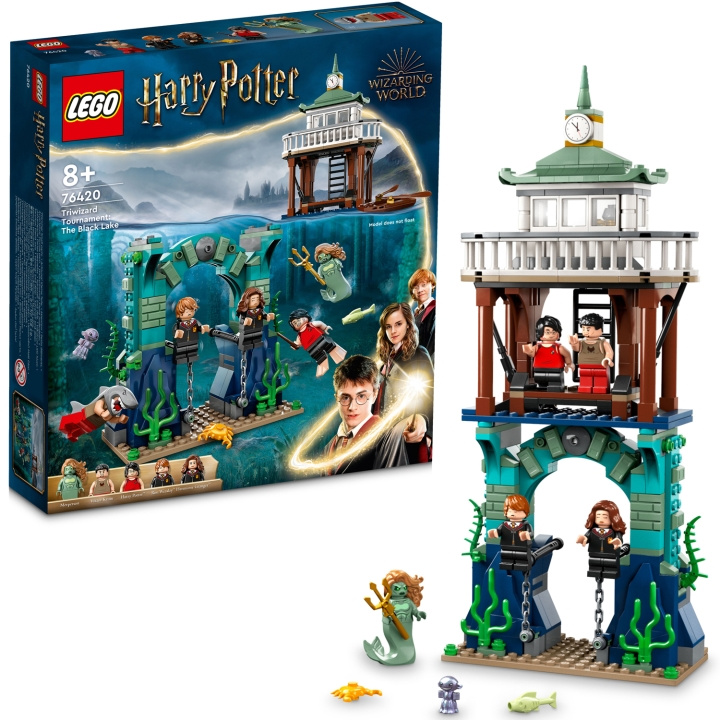 Lego Magisk tautrekkingsturnering: Svarte sjø 76420 i gruppen LEKER, BARN OG BABY / Leker / Byggeleker / Lego hos TP E-commerce Nordic AB (C23415)