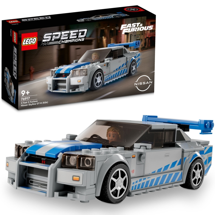 LEGO Nissan Skyline GT-R (R34) 76917 i gruppen LEKER, BARN OG BABY / Leker / Byggeleker / Lego hos TP E-commerce Nordic AB (C23419)