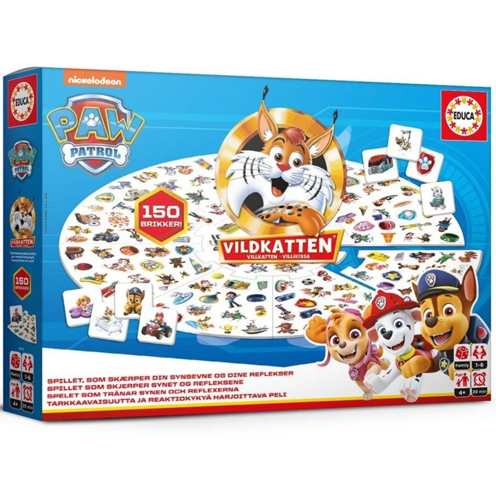 Mattel Games Villkatten Paw Patrol i gruppen LEKER, BARN OG BABY / Spill / Brettspill hos TP E-commerce Nordic AB (C23421)