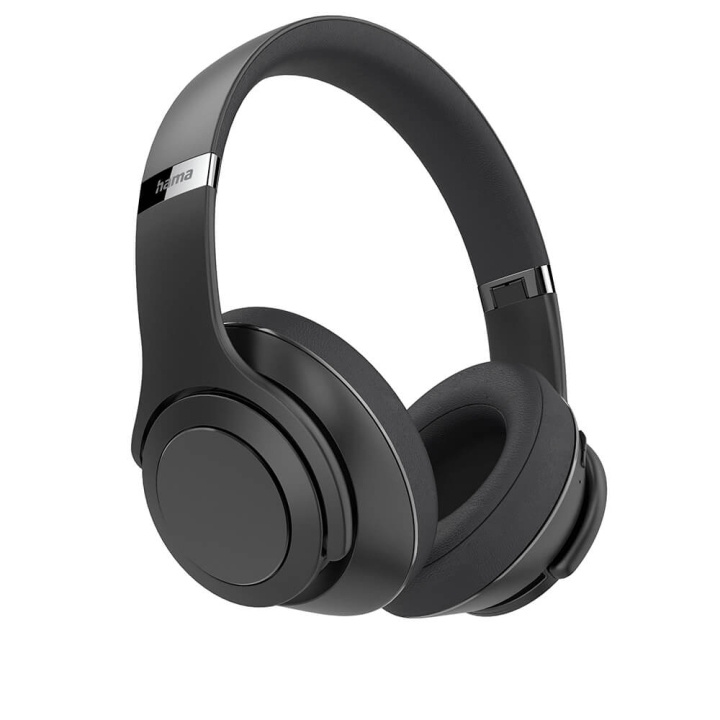 Hama Hodetelefon Over-Ear Passion Turn EQ Svart i gruppen Elektronikk / Lyd & Bilde / Hodetelefoner & Tilbehør / Hodetelefoner hos TP E-commerce Nordic AB (C23468)