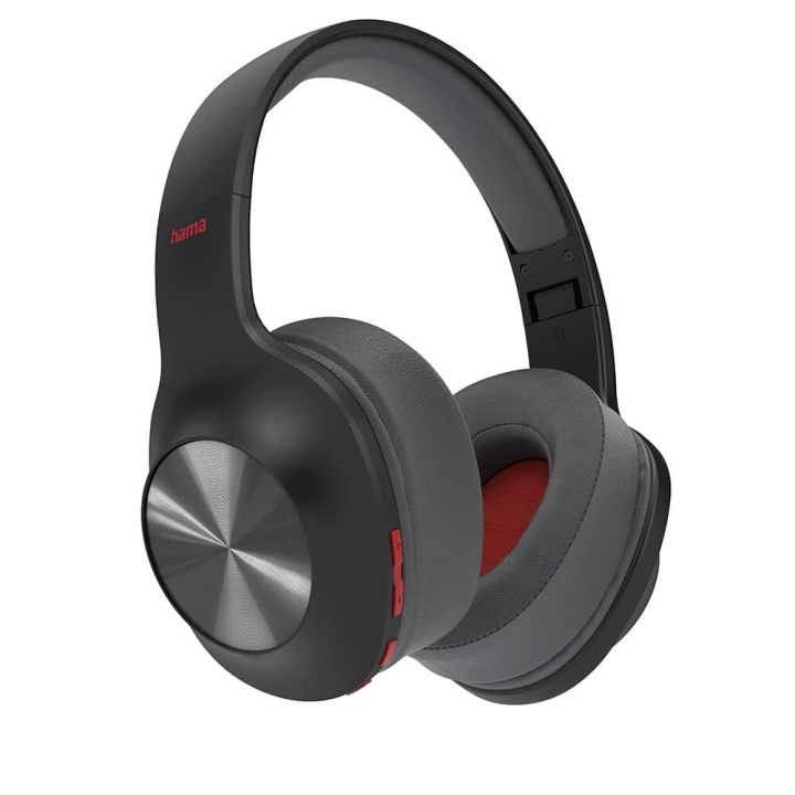 Hama Headphone Over-Ear Spirit Calypso Black i gruppen Elektronikk / Lyd & Bilde / Hodetelefoner & Tilbehør / Hodetelefoner hos TP E-commerce Nordic AB (C23469)