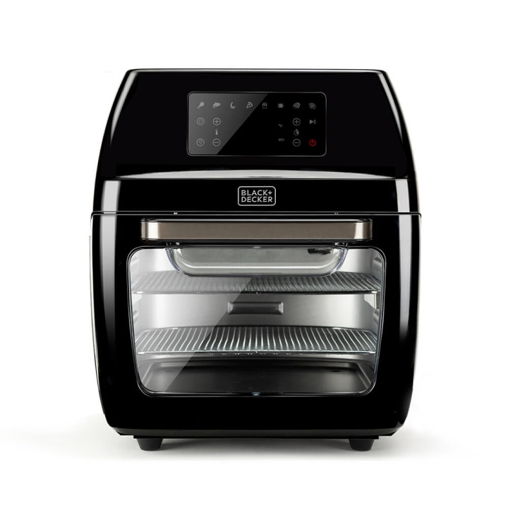 BLACK+DECKER Air Fryer Oven 1700W 12L i gruppen HJEM, HUS OG HAGE / Husholdningsapparater / Airfryers og frityrkokere hos TP E-commerce Nordic AB (C23518)