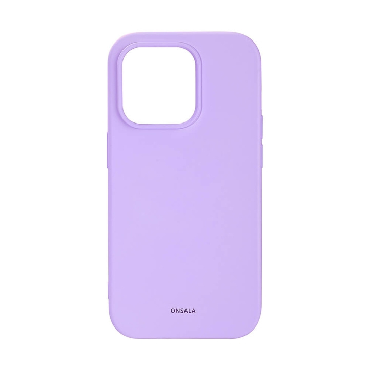 ONSALA Backcover Silicone iPhone 13 Pro Purple i gruppen SMARTTELEFON & NETTBRETT / Mobilbeskyttelse / Apple / iPhone 13 Pro / Deksel hos TP E-commerce Nordic AB (C23598)