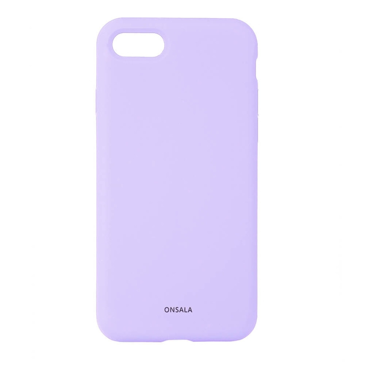 Onsala Backcover Silicone iPhone 6/7/8/SE Purple i gruppen SMARTTELEFON & NETTBRETT / Mobilbeskyttelse / Apple / iPhone SE (2nd gen & 3rd gen) / Deksel hos TP E-commerce Nordic AB (C23601)
