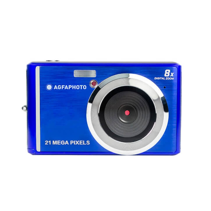 Agfa Digitalt kamera DC5200 CMOS 8x 21MP Blå i gruppen Elektronikk / Foto og video / Kameraer hos TP E-commerce Nordic AB (C23607)