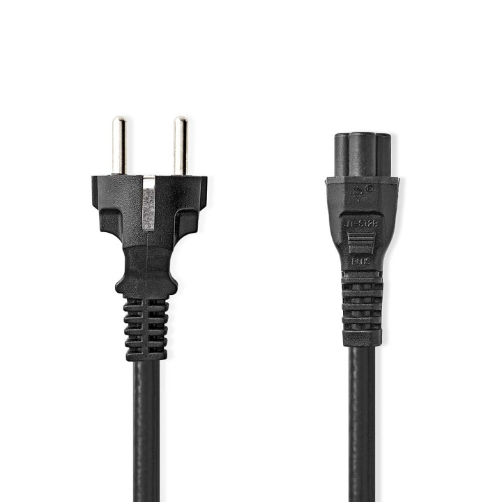 Strømkabel | Jordet kontakt han | IEC-320-C5 | Rett | Rett | Nikkel belagt | 2.00 m | Rund | PVC | Sort | Konvolutt i gruppen Datautstyr / Kabler og adaptere / Intern / Strømkabler og adaptere hos TP E-commerce Nordic AB (C23697)