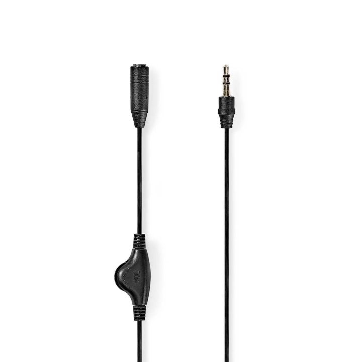 Nedis Stereo lydkabel | 3.5 mm Han | 3.5 mm Hun | Nikkel belagt | 1.00 m | Rund | Boks i gruppen Elektronikk / Lyd & Bilde / Høyttalere & tilbehør / Tilbehør hos TP E-commerce Nordic AB (C23766)