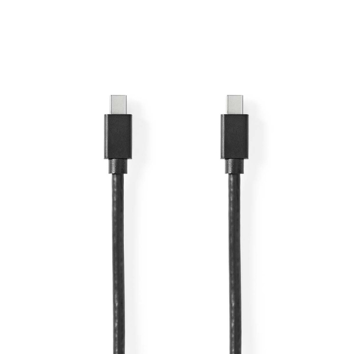 Nedis Mini Displayport-kabel | DisplayPort 1.4 | Mini DisplayPort Han | Mini DisplayPort Han | 48 Gbps | Nikkel belagt | 2.00 m | Rund | PVC | Sort | Plastpose i gruppen Datautstyr / Kabler og adaptere / DisplayPort / Kabler hos TP E-commerce Nordic AB (C23846)