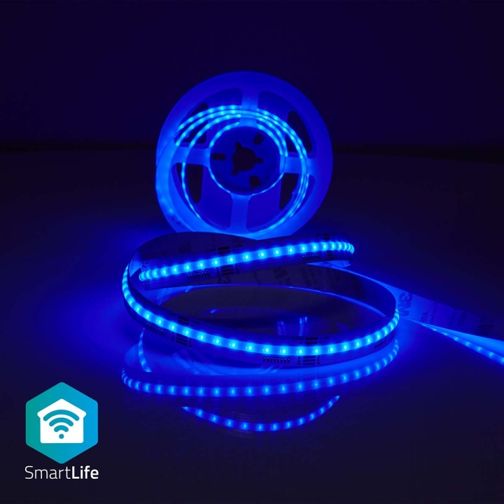 Nedis SmartLife LED-Stripe | Wi-Fi | RGB / Varm til avkjølt hvitt | COB | 2.00 m | IP20 | 2700 - 6500 K | 860 lm | Android™ / IOS i gruppen Elektronikk / Lys / LED sløyfer hos TP E-commerce Nordic AB (C23990)