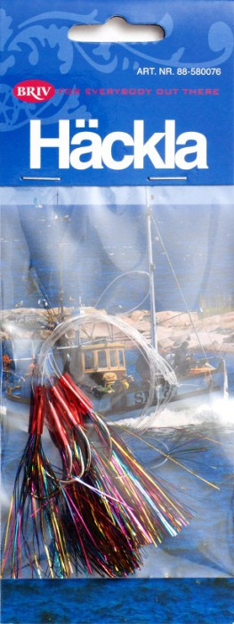 Hekle flerfarget dusk, 5 heklenåler i gruppen SPORT, FRITID & HOBBY / Friluftsliv / Fiskeutstyr og tilbehør hos TP E-commerce Nordic AB (C24149)