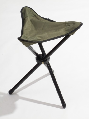 Briv Trebeint krakk - Stol med 3 ben, 31x31x42 cm, Grønn i gruppen SPORT, FRITID & HOBBY / Friluftsliv / Tilbehør hos TP E-commerce Nordic AB (C24159)