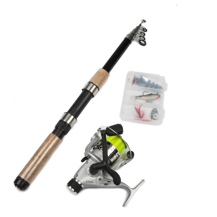 Rullesett Compact Exclusive i gruppen SPORT, FRITID & HOBBY / Friluftsliv / Fiskeutstyr og tilbehør hos TP E-commerce Nordic AB (C24252)
