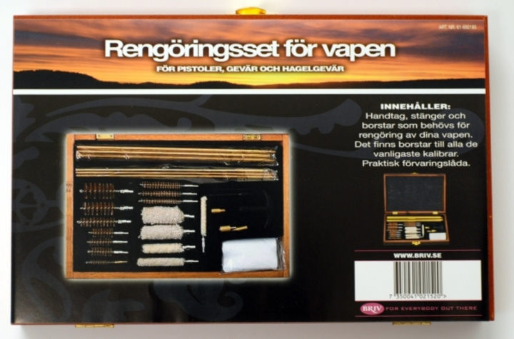 Rengöringsset universal för vapen, 1/6/12 i gruppen SPORT, FRITID & HOBBY / Friluftsliv / Tilbehør hos TP E-commerce Nordic AB (C24288)