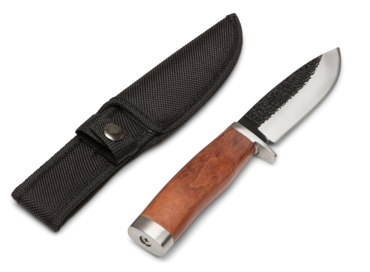 Hunter Jaktkniv 23 cm trähandtag i gruppen SPORT, FRITID & HOBBY / Friluftsliv / Matlaging hos TP E-commerce Nordic AB (C24295)