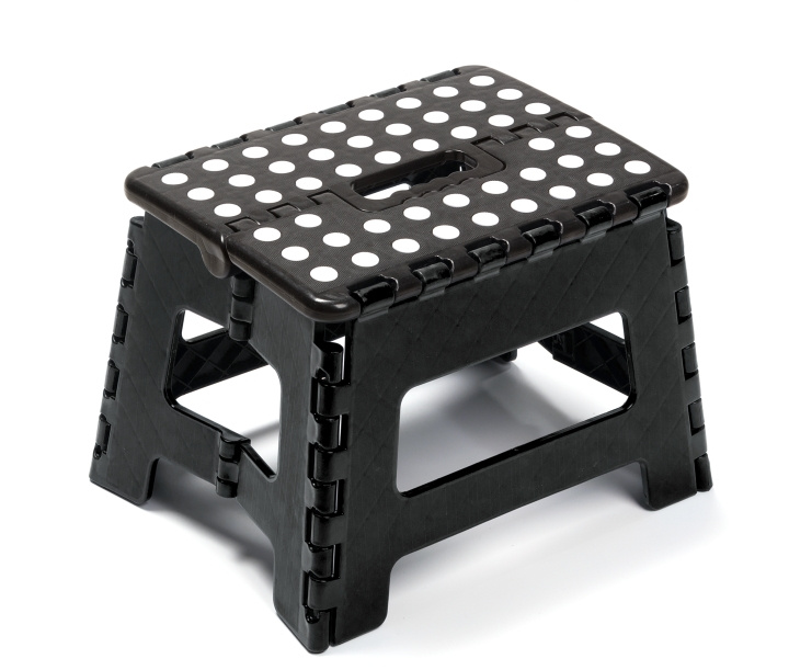 Sammenleggbar krakk, Svart, 29x22x22 cm i gruppen SPORT, FRITID & HOBBY / Morsomme produkter / Smarte produkter hos TP E-commerce Nordic AB (C24297)