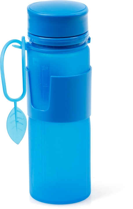 Sportsflaske Silikon myk 500 ml Blå i gruppen SPORT, FRITID & HOBBY / Friluftsliv / Termoser og flasker hos TP E-commerce Nordic AB (C24321)