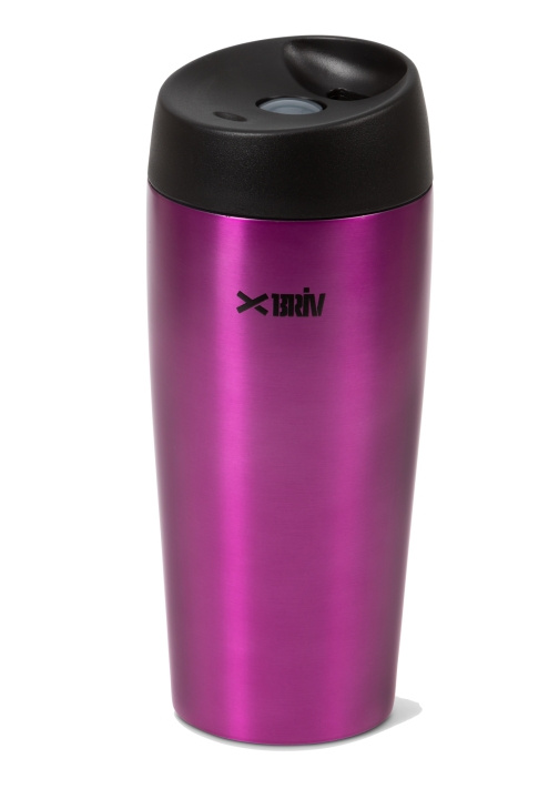 Briv Termokrus 400 ml, lilla i gruppen SPORT, FRITID & HOBBY / Friluftsliv / Termoser og flasker hos TP E-commerce Nordic AB (C24435)